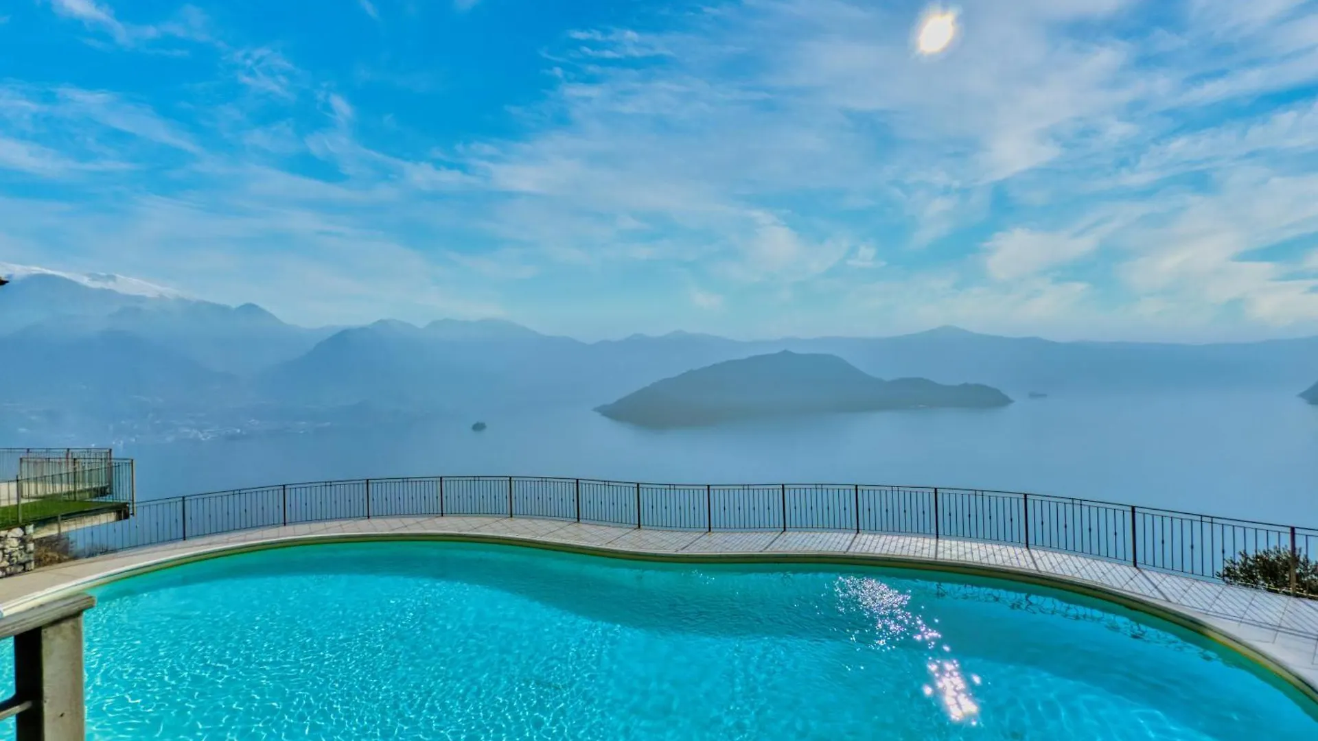 شقة Panoramic Lake Iseo View House With Pool - Free Box Car Parzanica